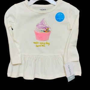 Girls_”CupcakeSequinShake Shirt_18mnths_NWT